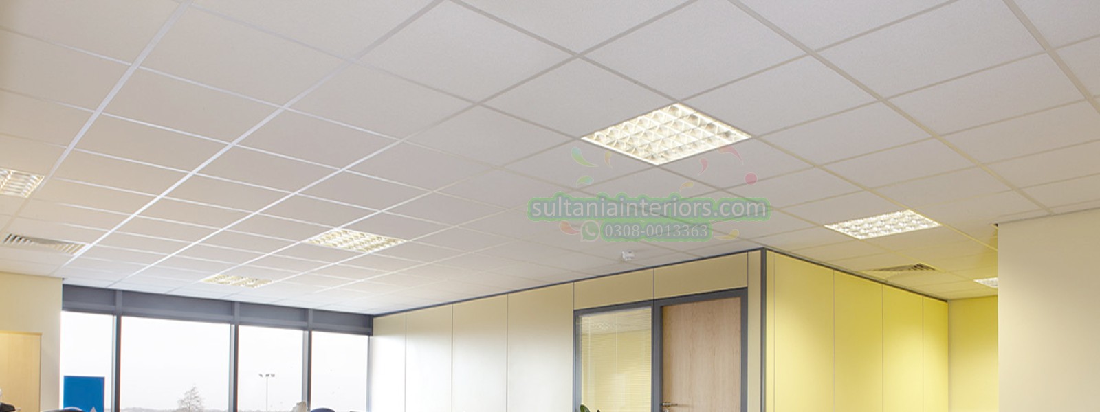 Pvc Gypsum Ceiling 2x2 Gypsum Tiles False Ceiling