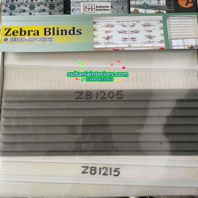 Zebra Blinds Imported Fancy Fabrics